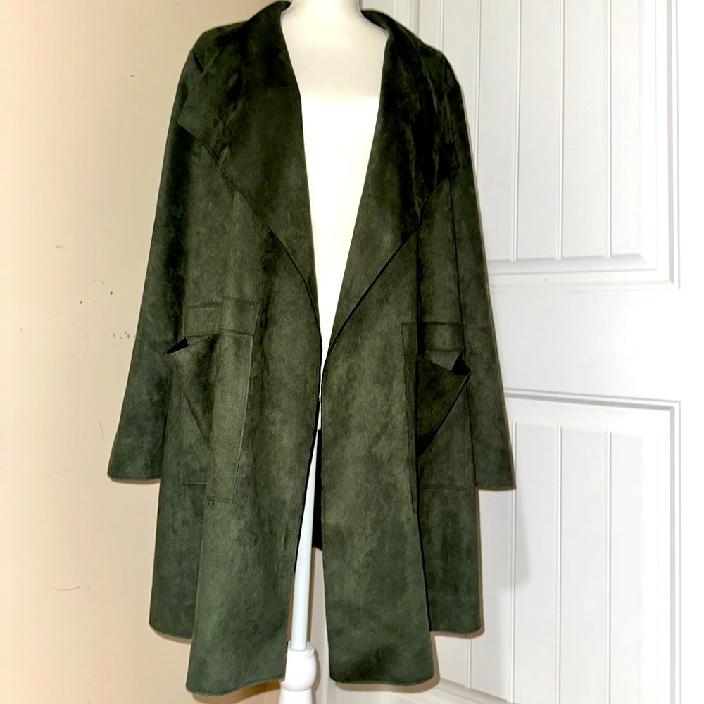 Established 1946 Monaco Olive Green jacket with belt